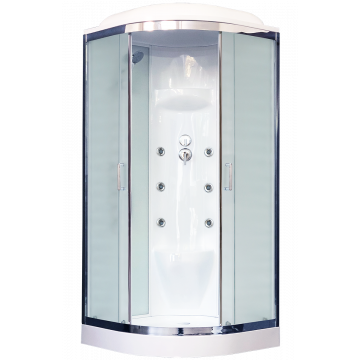 Душевая кабина Royal Bath HK RB 90HK7-WC-CH (белое/матовое)